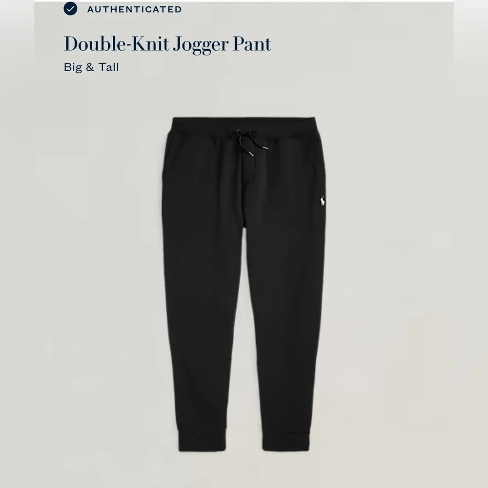 Ralph Lauren Double-Knit Jogger Pant Big & Tall